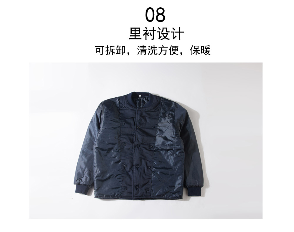 冬季棉服sym006細節展示